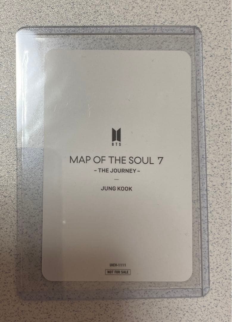 BTS ジョングク  トレカ