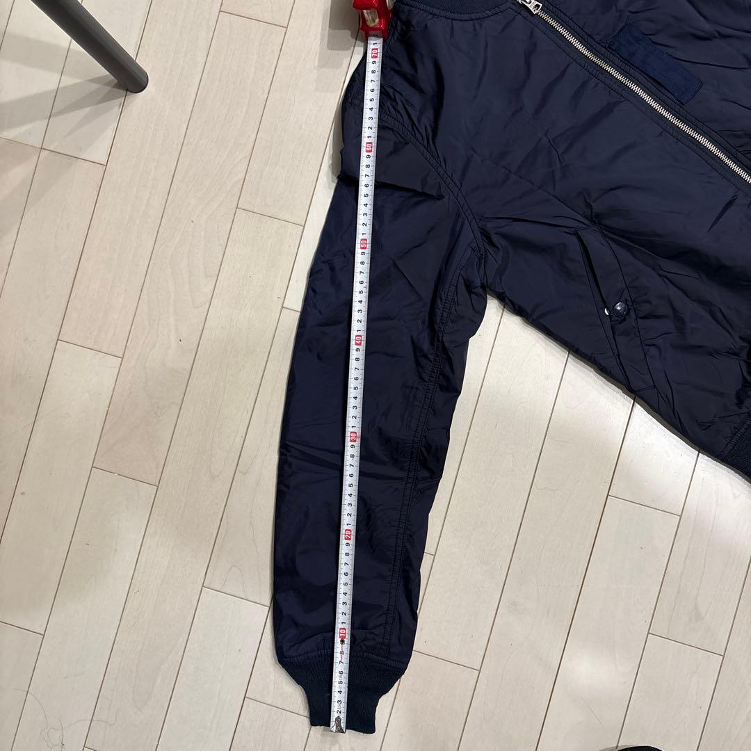 美品　ALPHA INDUSTRIES MA-1 ジャケット Lサイズ ネイビー