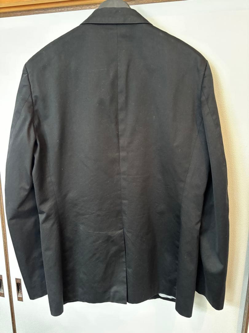 COMME des GARÇONS 黒 テーラードジャケット サイズＬ