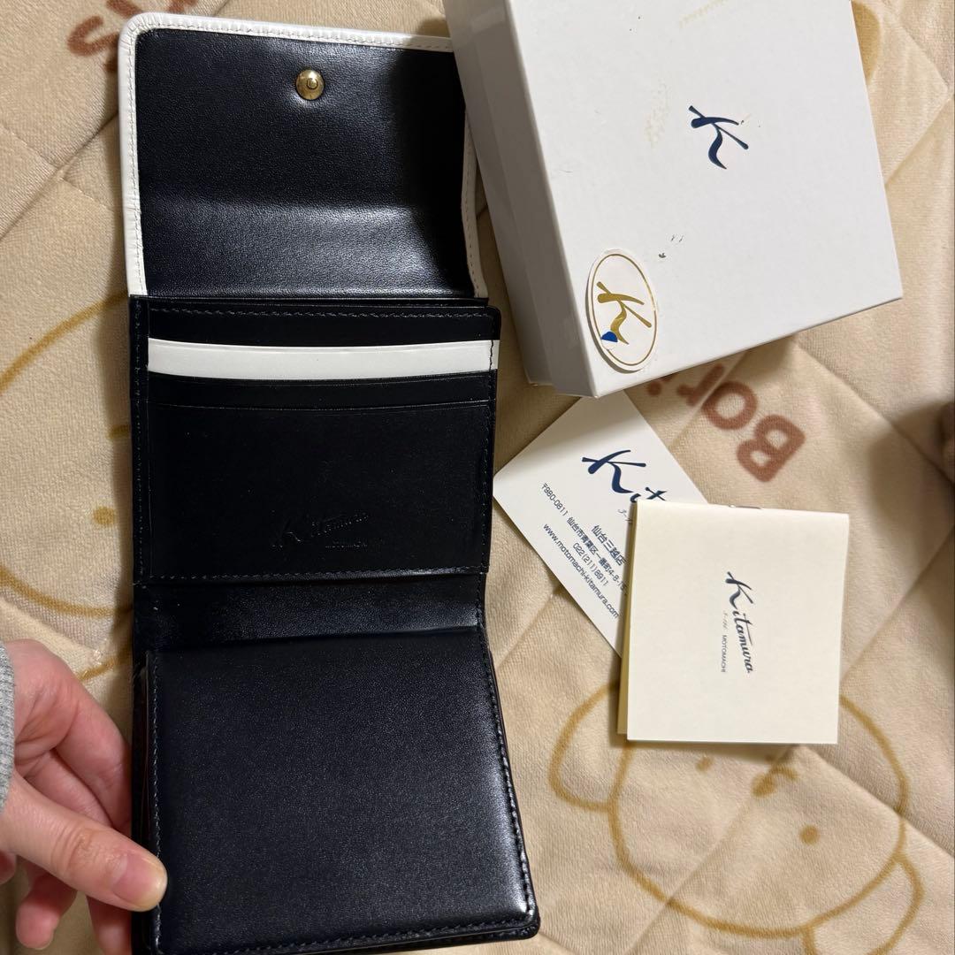 希少【KITAMURA】 キタムラ 三つ折財布