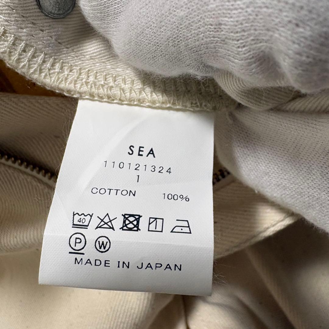 SEA Wasabi Denim ウエストタックテーパードデニムパンツ 完売品