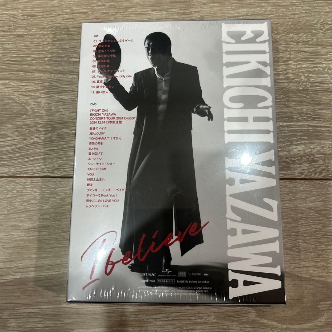 矢沢永吉DVD ＆CD. believe 新品未開封