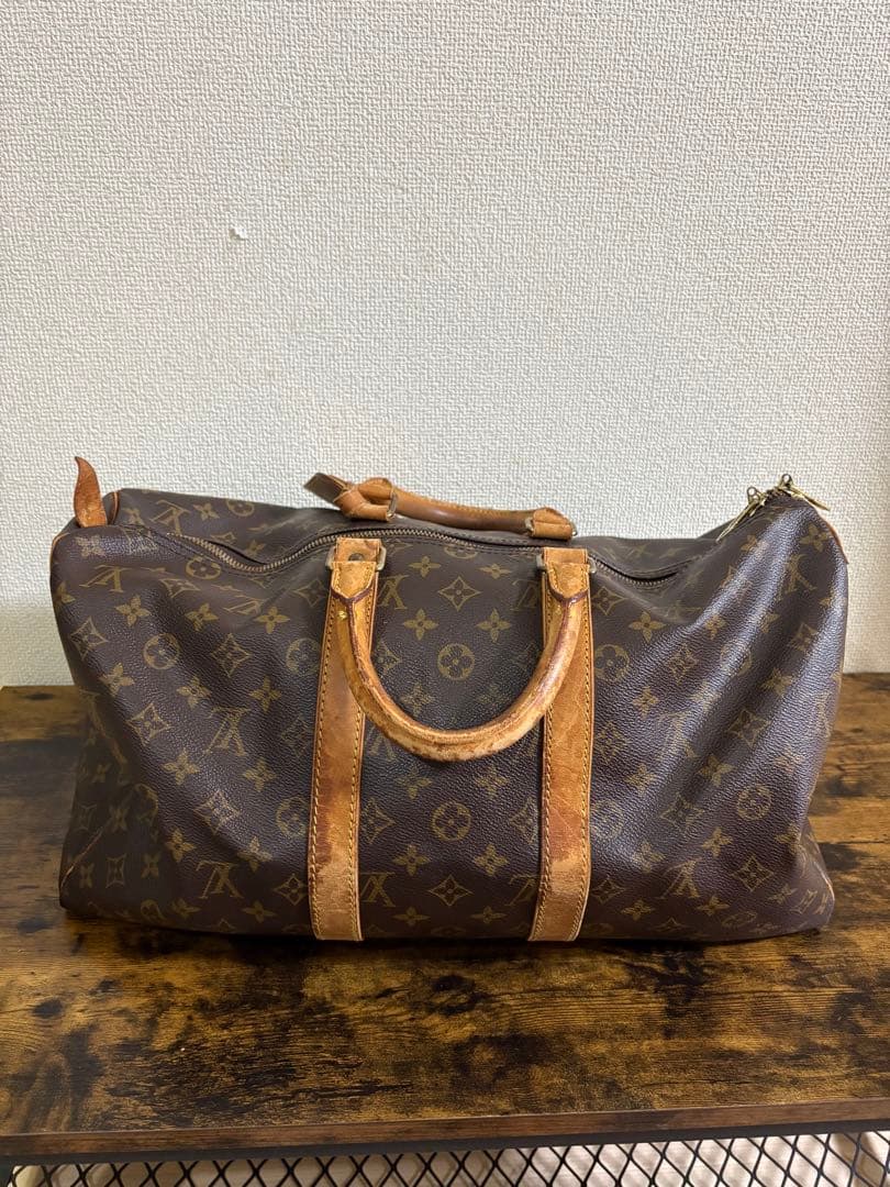Louis Vuitton ボストンバッグ ブラウンモノグラム即日発送フランス