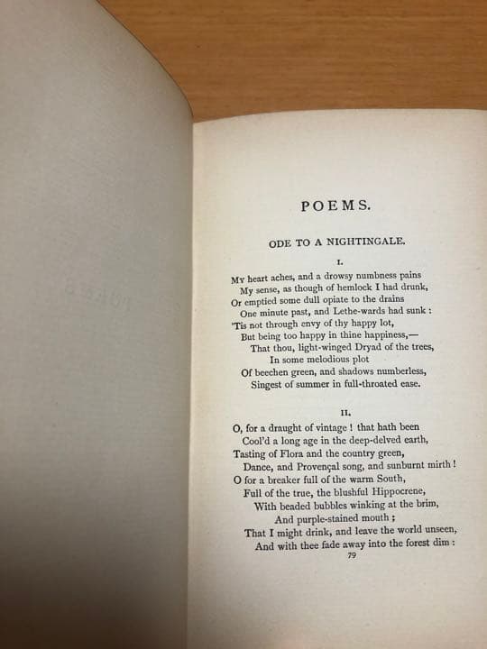 洋書 JOHN KEATS     ROBERT BRIDGES