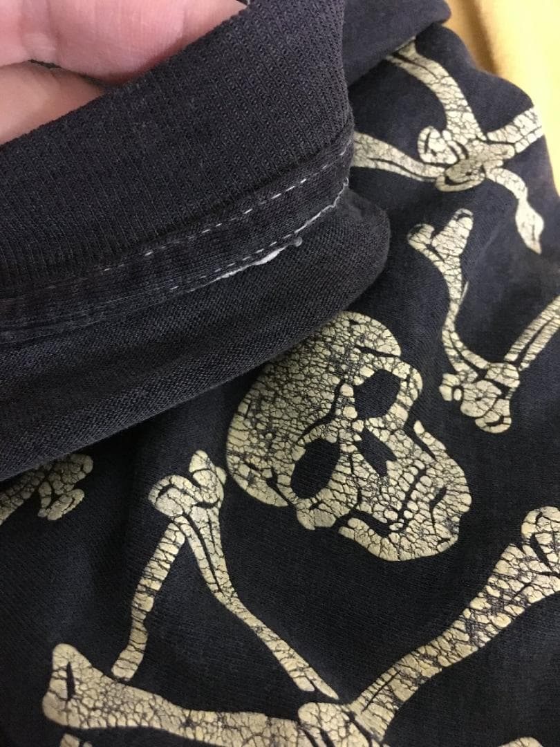 ラロッカ 80s 90s 希少 スカル ヴィンテージ Tシャツ タグなし M相当