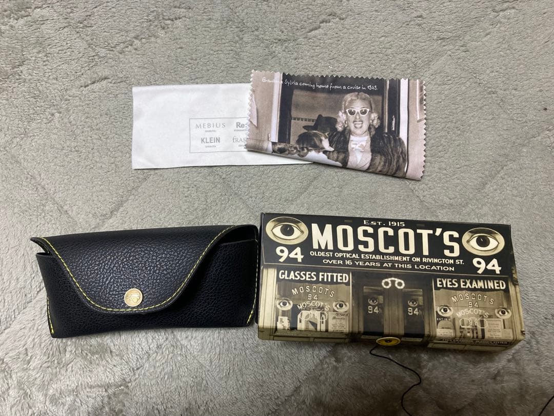 小物 MOSCOT LEMTOSH 46 BKS JPN LTD 14