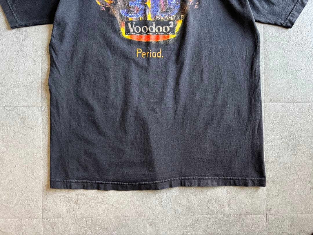 90s CREATIVE Voodoo2 3dfx テックTシャツ XL 企業物