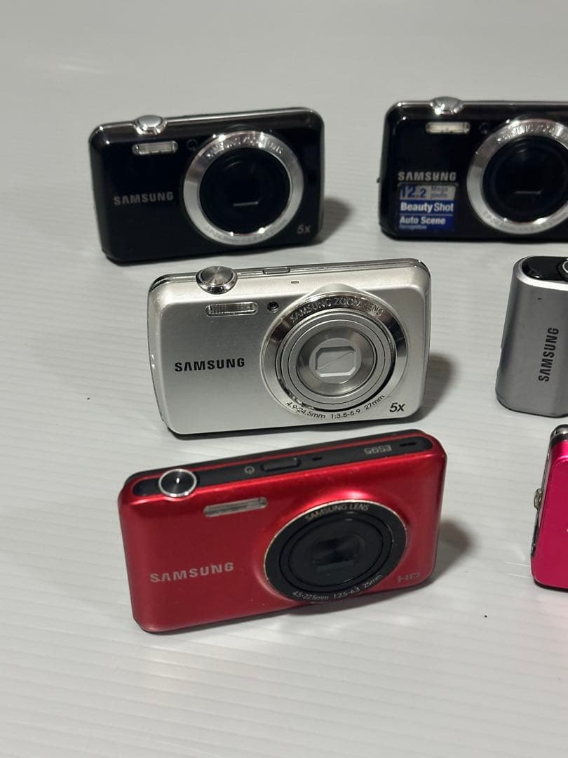 SAMSUNG10台 デジカメラまと め【動作未確認ジャンク扱】②