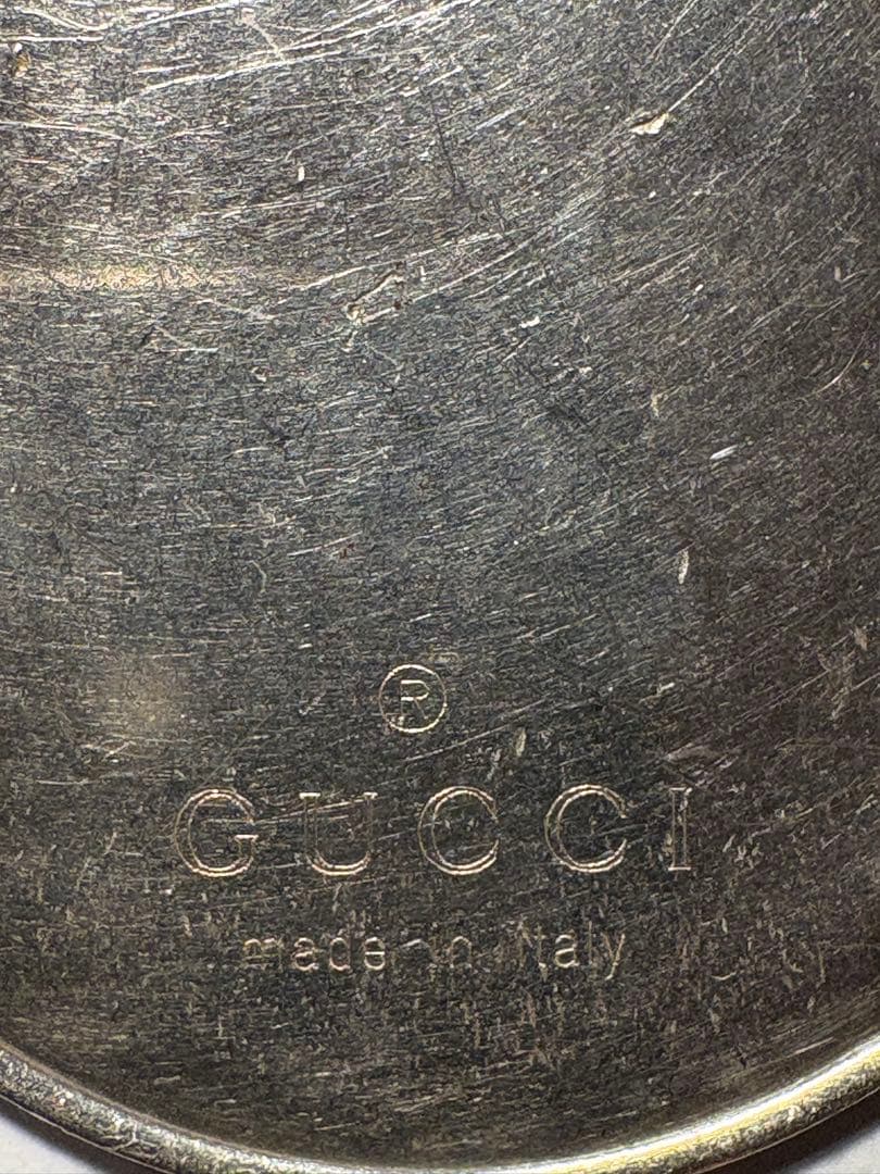 GUCCI グッチ ドッグタグ ネックレス シルバー925 メンズ