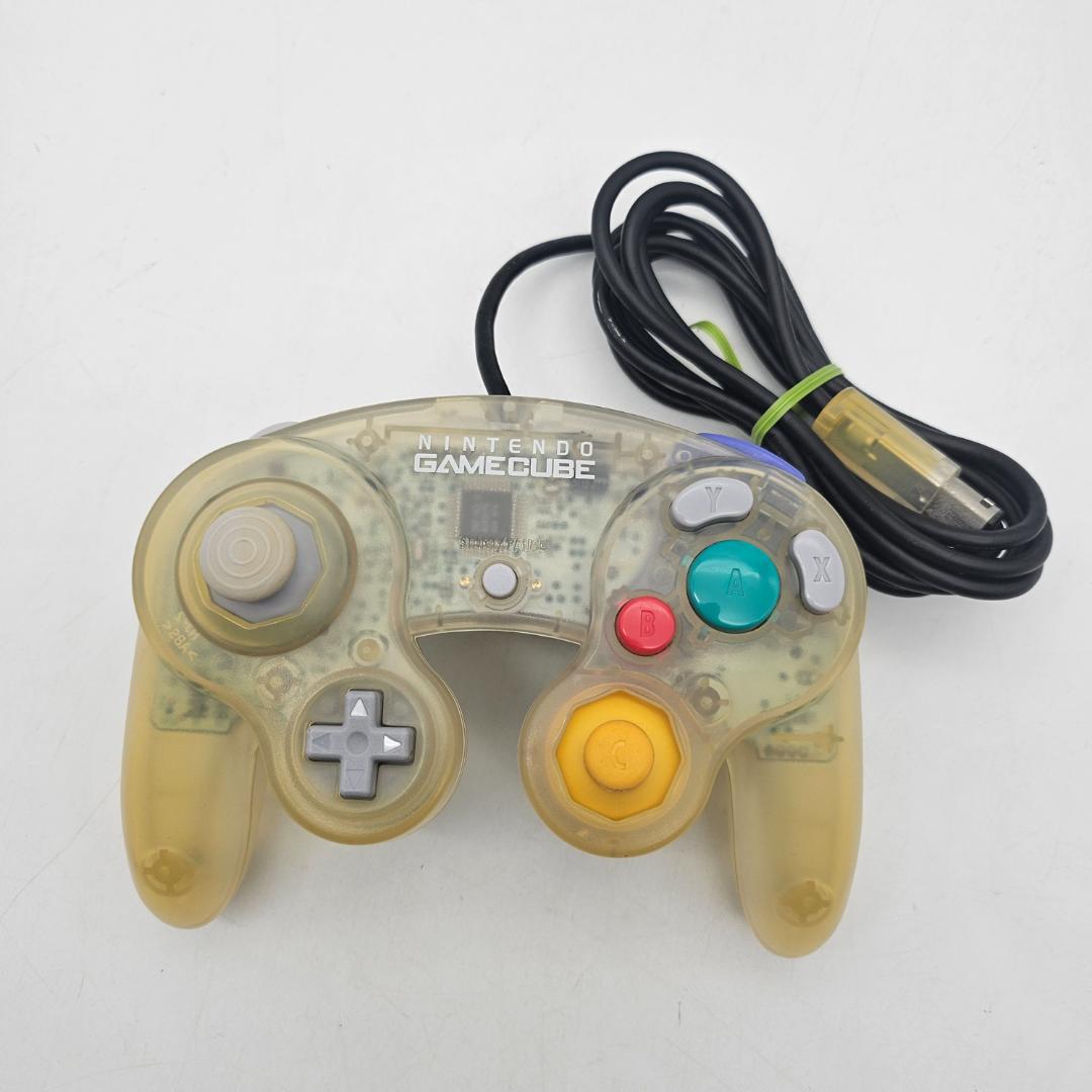 ゲームキューブ コントローラー クリア スケルトン
