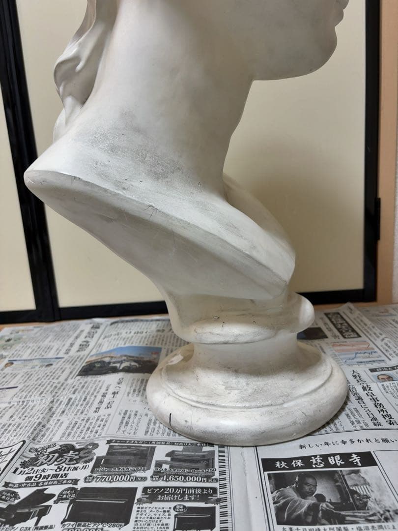ミロのヴィーナス　胸像　石膏像　高さ約62ｃｍ デッサン アート オブジェ 美術