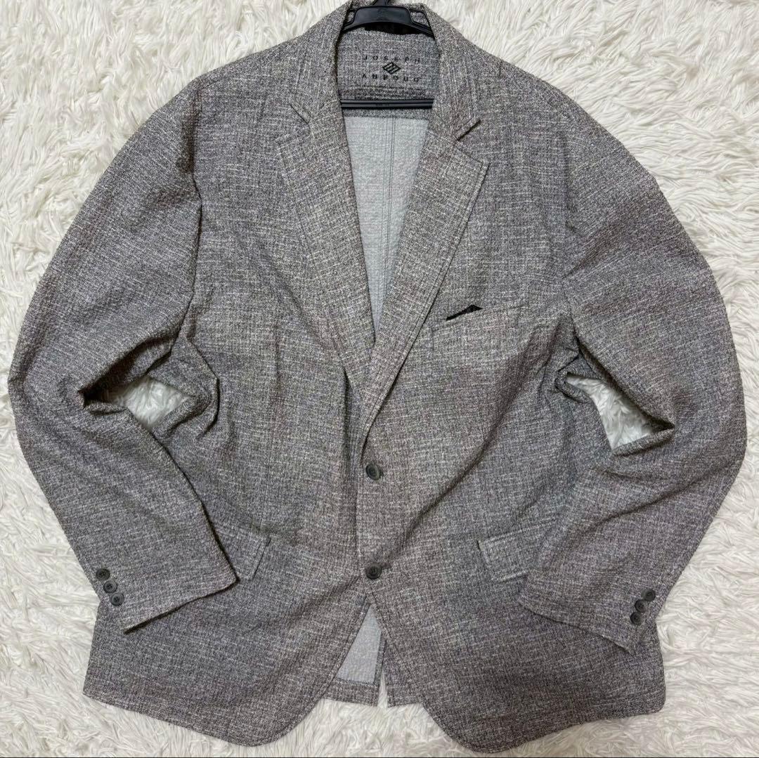 【最高級ライン】JOSEPHABBOUD シアサッカーテーラードジャケット3XL