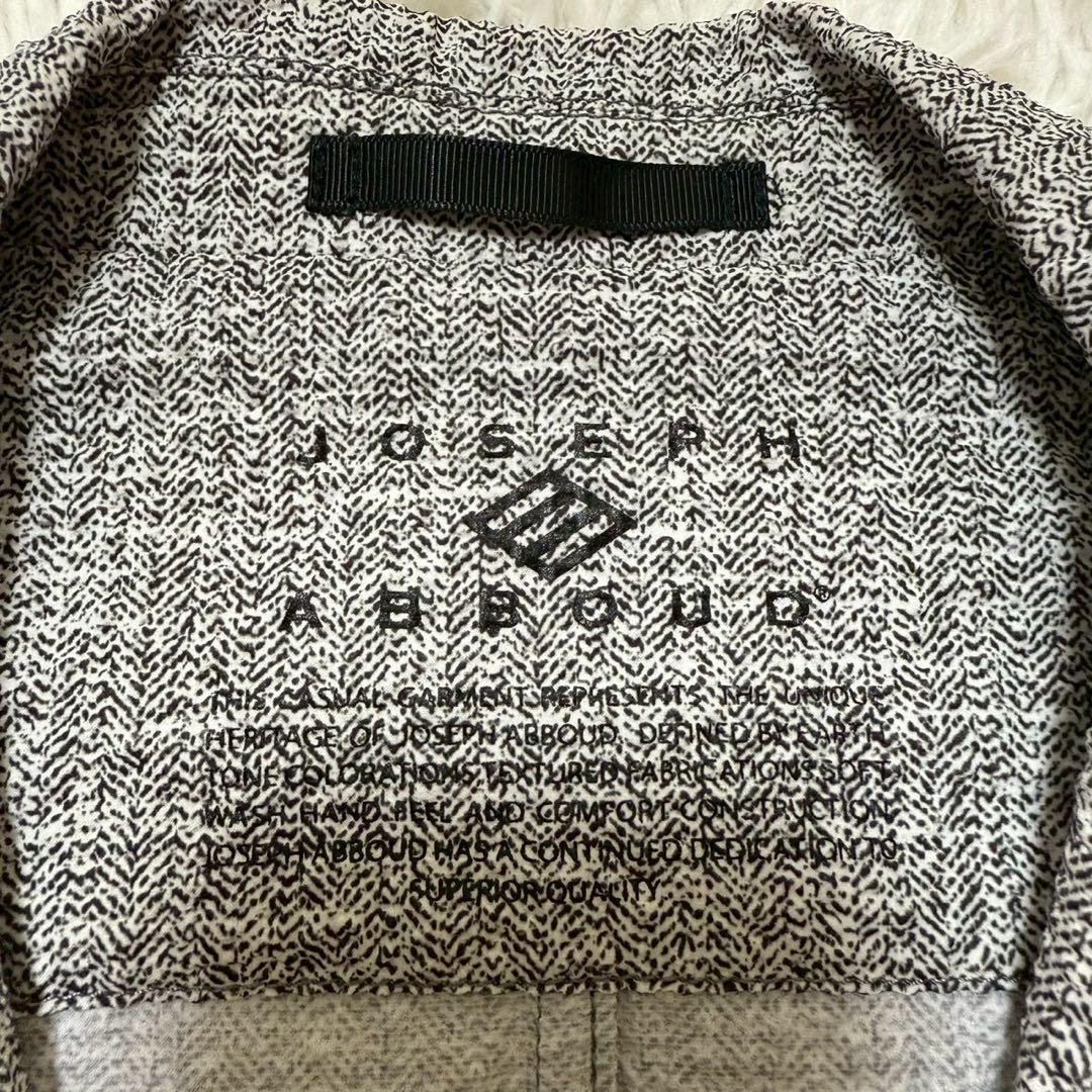 【最高級ライン】JOSEPHABBOUD シアサッカーテーラードジャケット3XL