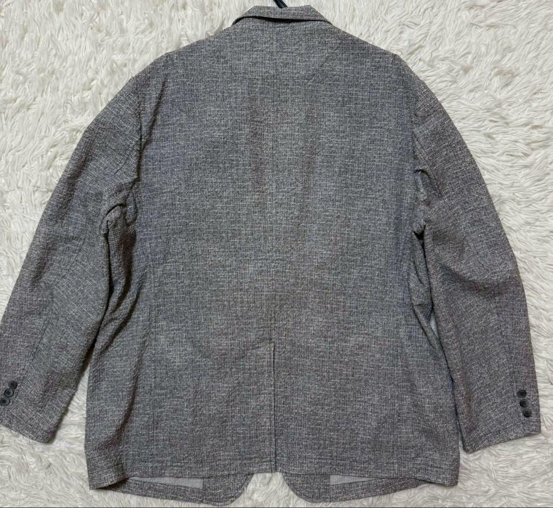 【最高級ライン】JOSEPHABBOUD シアサッカーテーラードジャケット3XL