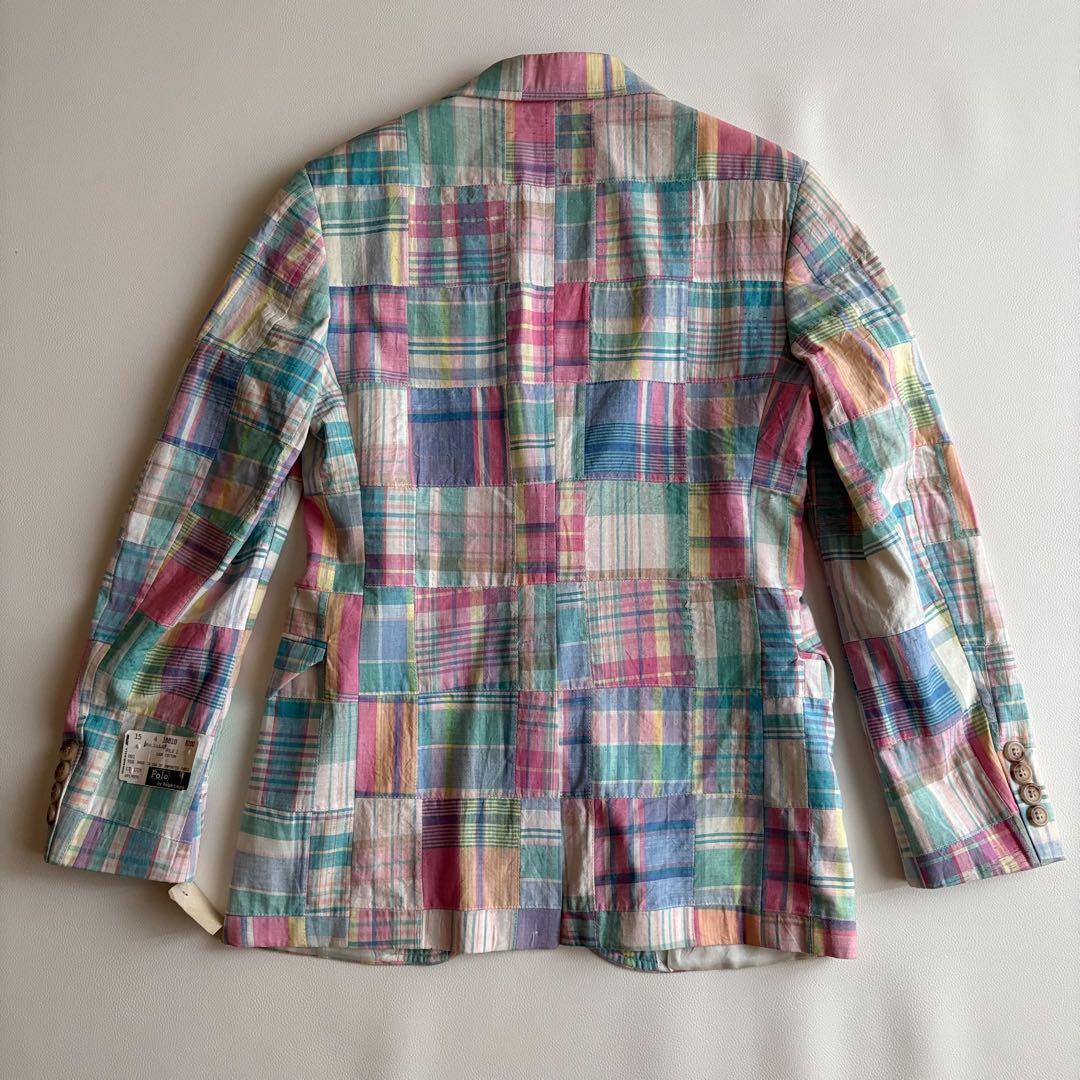 希少✨80s Ralph Lauren パッチワーク ジャケット USA