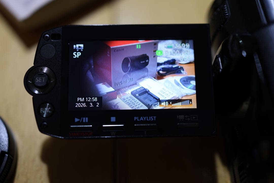 Canon iVIS HF S11 フルHDビデオカメラ 動作確認済