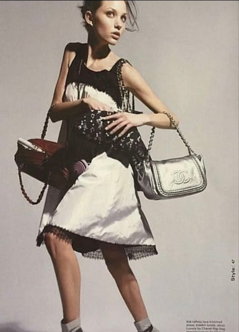 ゆのりき様　希少　CHANEL シャネル　コレクション　シルクワンピース　レア