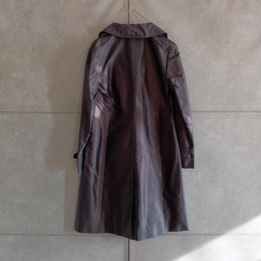 Aquascutum アクアスキュータム シルク コート 日本製 X3386