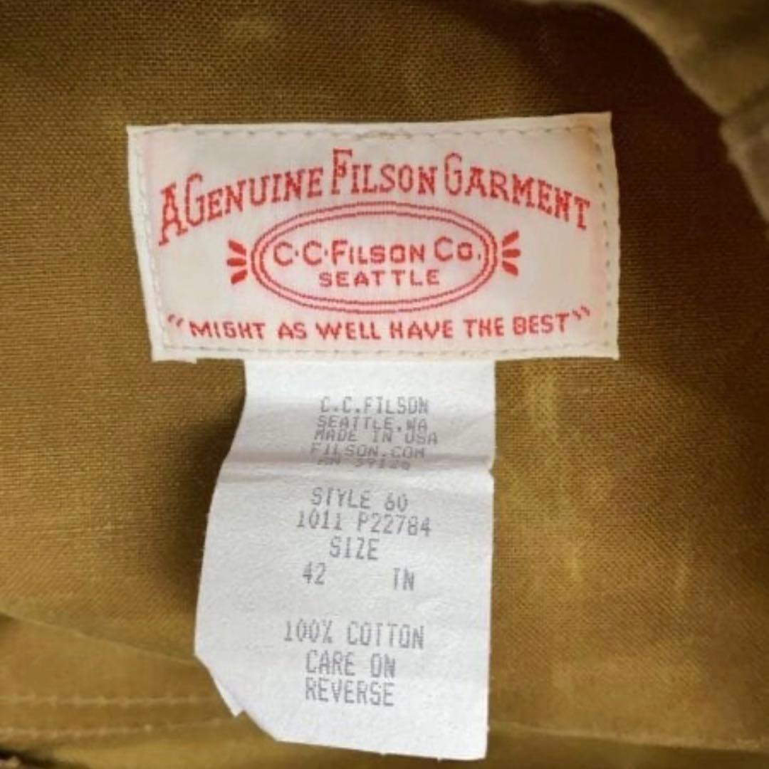 FILSON フィルソン オイル・ティンクロス・クルーザー ジャケット