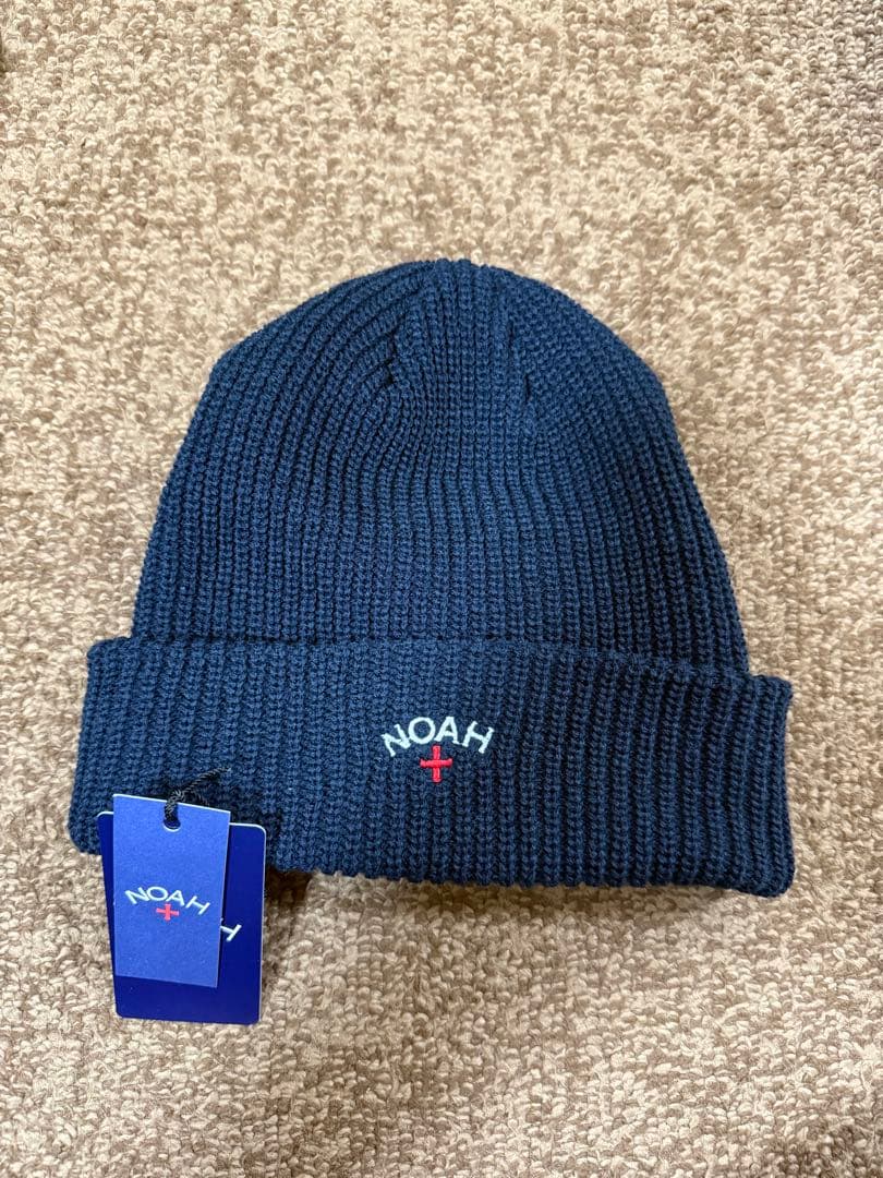 NOAH ネイビー ニット帽