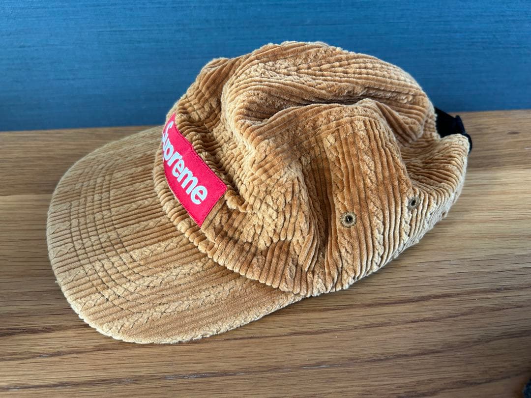 Supreme シュプリーム コーデュロイ キャップ ブラウン