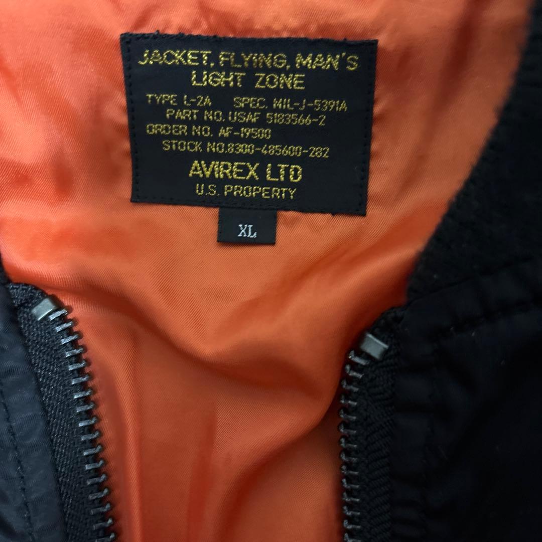 ジャケット・アウター AVIREX ma-1