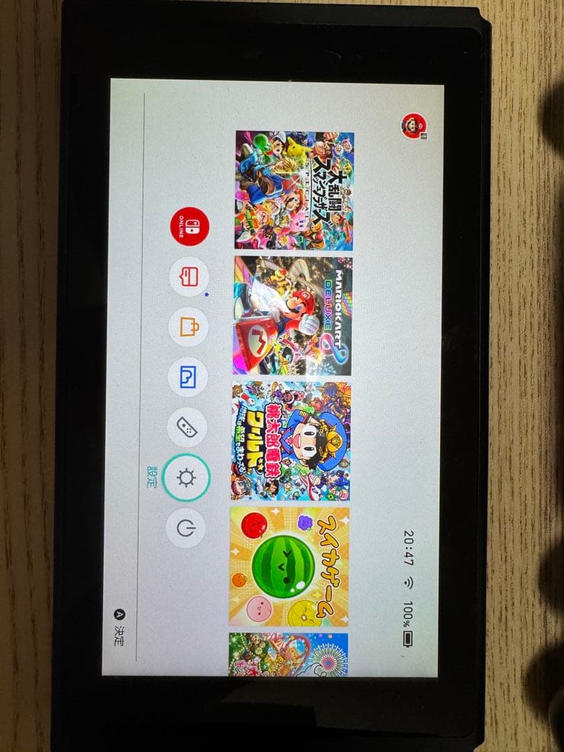 Nintendo Switch 本体 ジョイコン×2 外箱付き