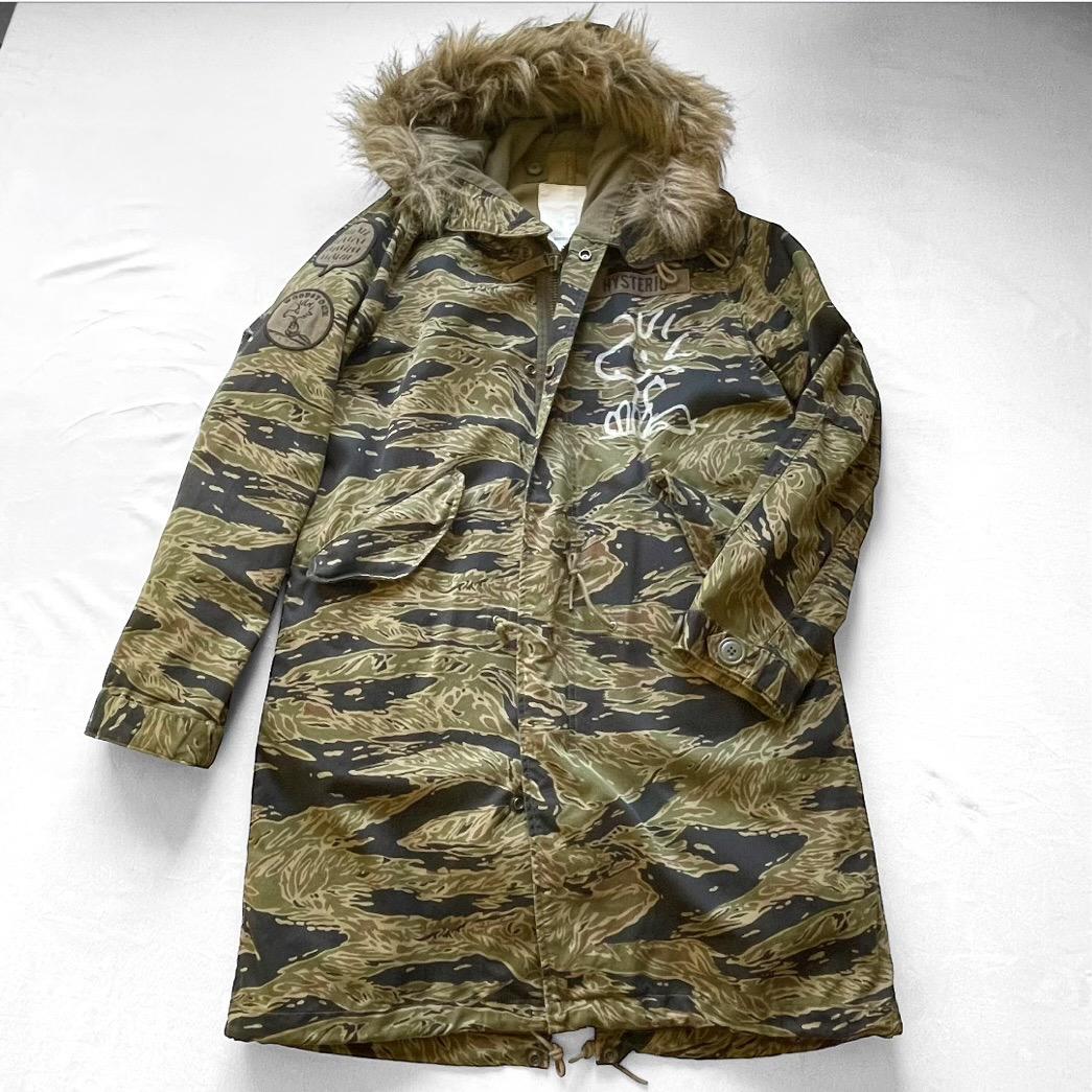 HYSTERIC GLAMOUR モッズコート ウッドストック タイガーカモ