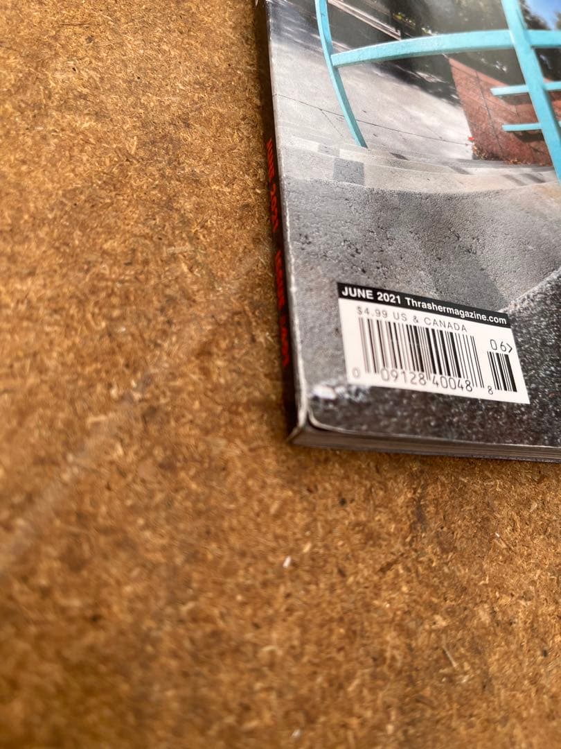 希少　Thrasher Magazine 40号 (2021年6月)堀米雄斗表紙