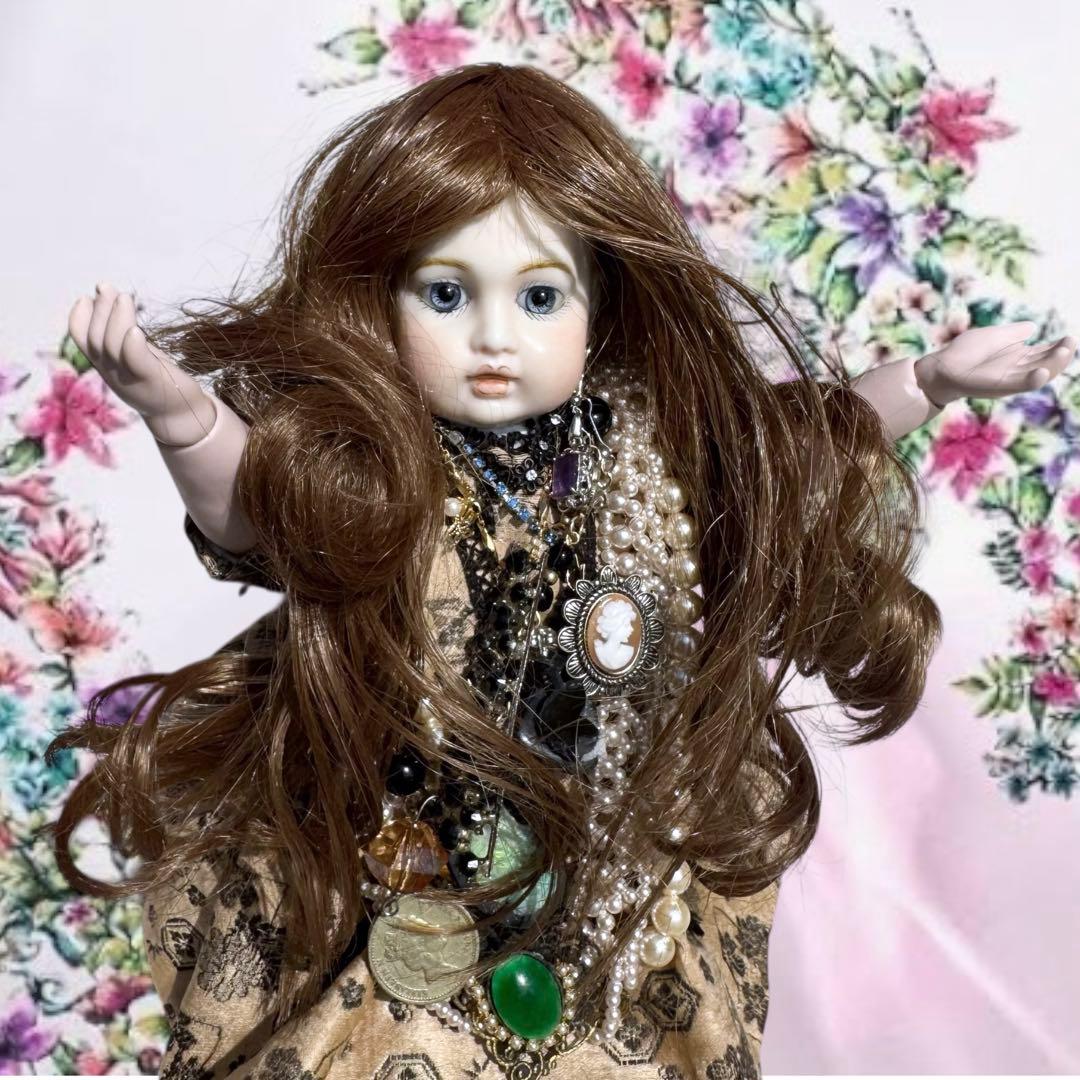 J、パーク ビスクドール ブリュ ジュン作家様　ミニョネット ドレス ボネ