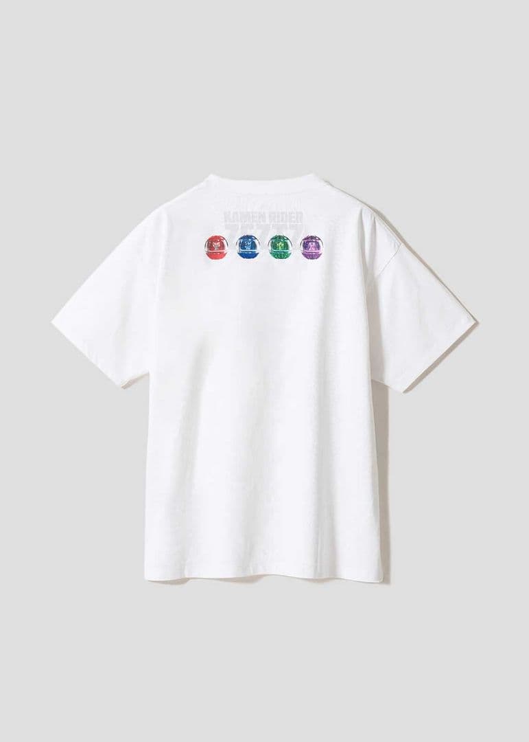 L グラニフ 仮面ライダー ゼッツドライバー ビッグシルエット Tシャツ 刺繍
