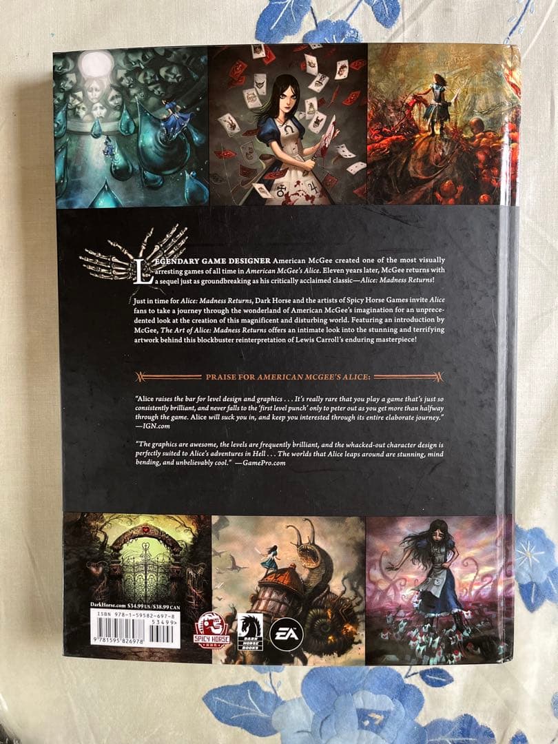 THE ART OF ALICE: MADNESS RETURNS 初版資料集