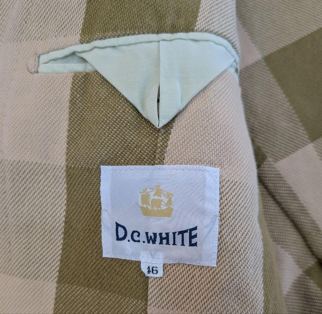 D.C.WHITE / Boys Market　テーラードジャケット　コットン