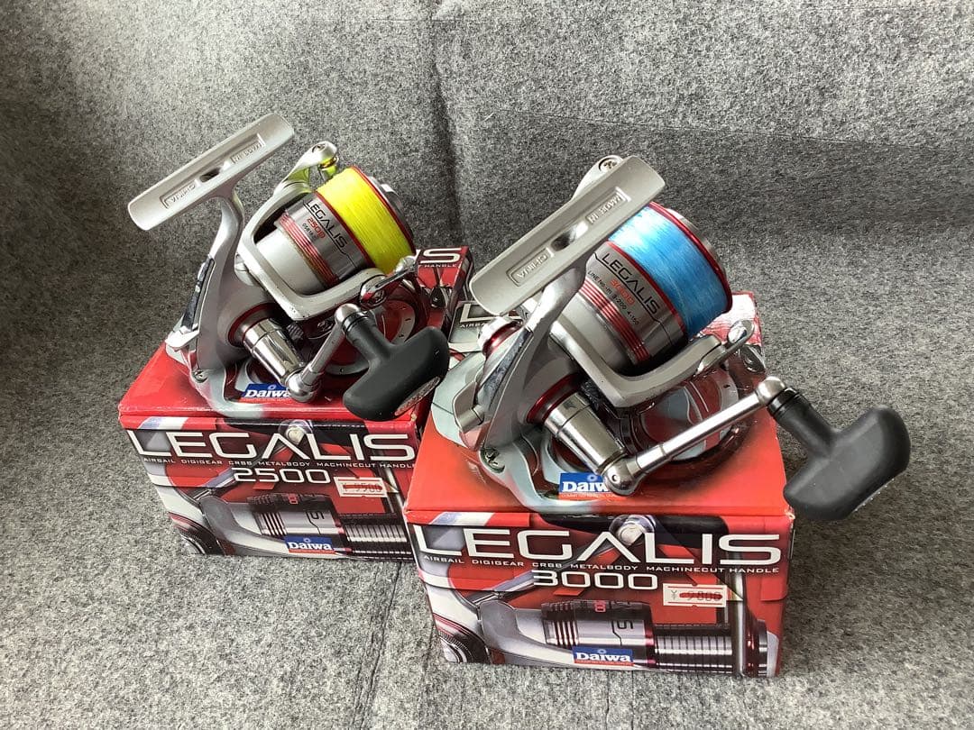 DAIWAスピニングリール　LEGALIS 2500、3000 2台セット