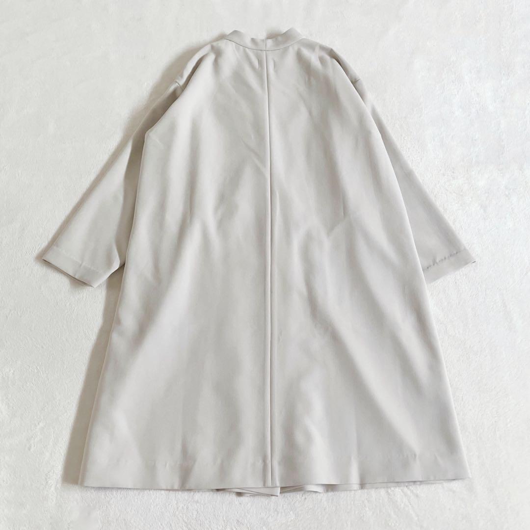新品　アーバンリサーチドアーズ　ダブルクロスガウンコート　M ライトグレー