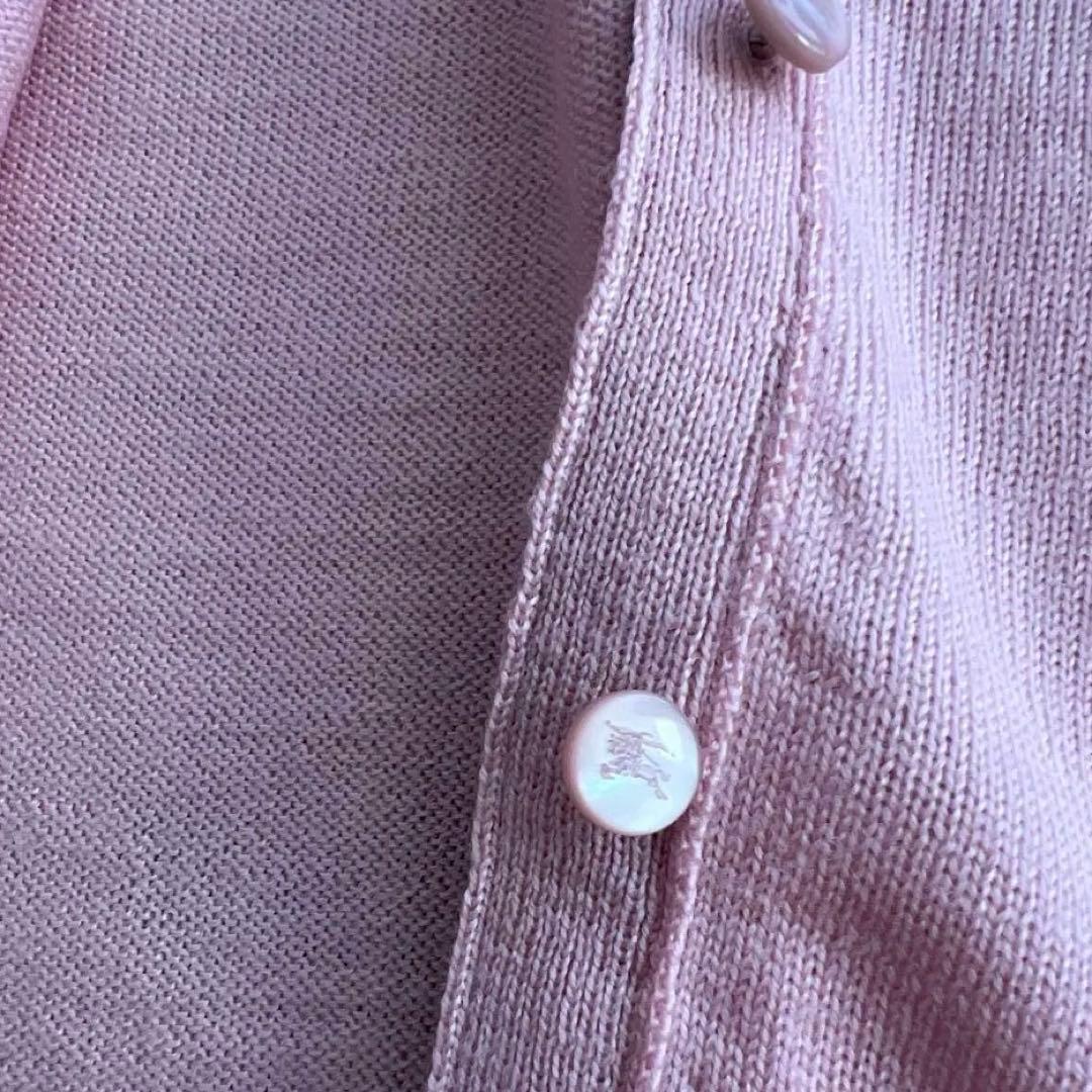 BURBERRY BLUE LABEL バーバリー　カーディガン　ピンク　38