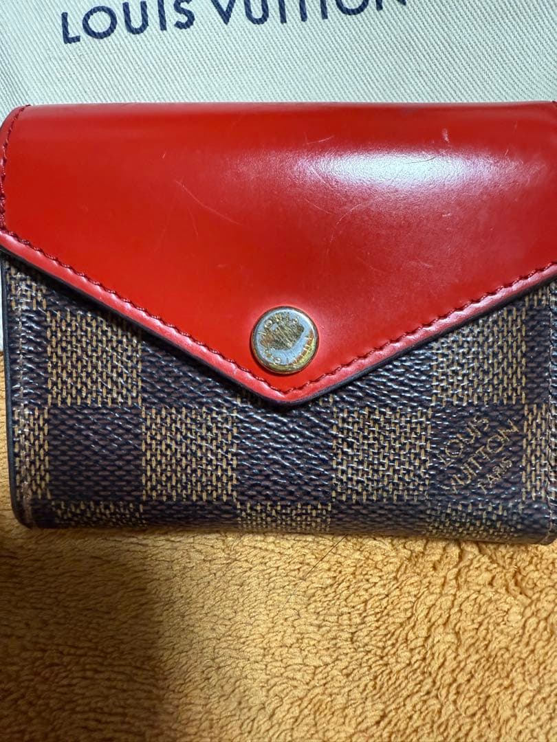 LOUIS VUITTON ダミエ 三つ折り財布