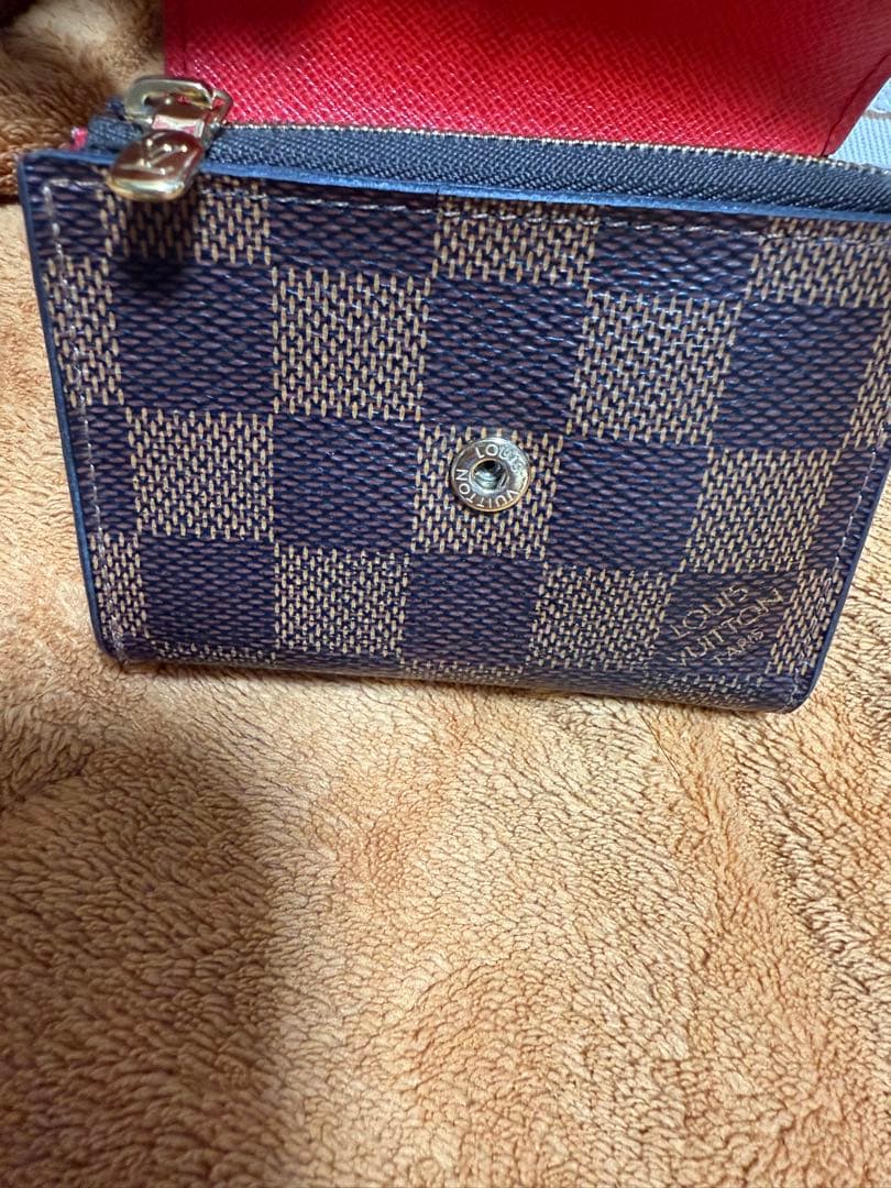 LOUIS VUITTON ダミエ 三つ折り財布