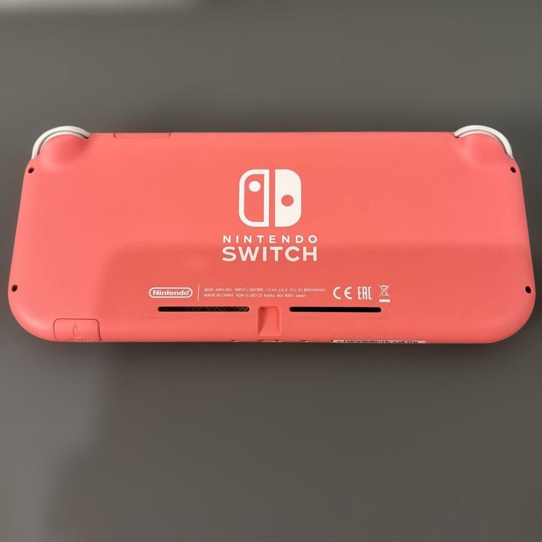 【ジャンク品】Nintendo Switch Lite コーラルピンク 本体のみ