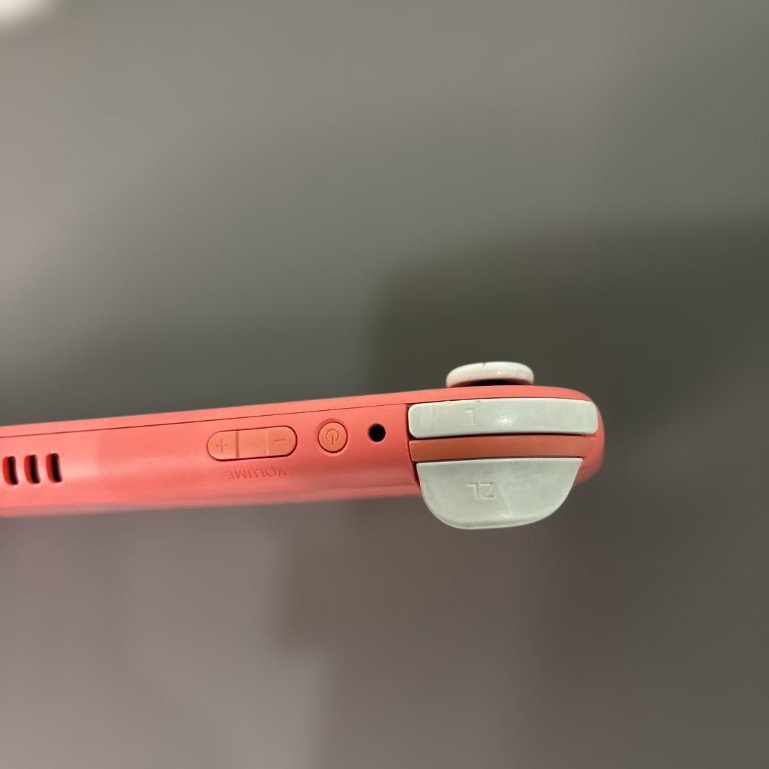 【ジャンク品】Nintendo Switch Lite コーラルピンク 本体のみ