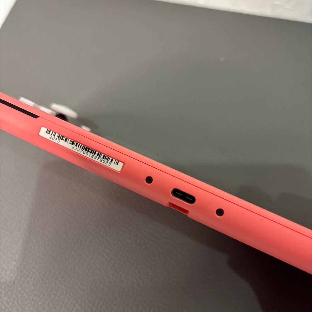 【ジャンク品】Nintendo Switch Lite コーラルピンク 本体のみ