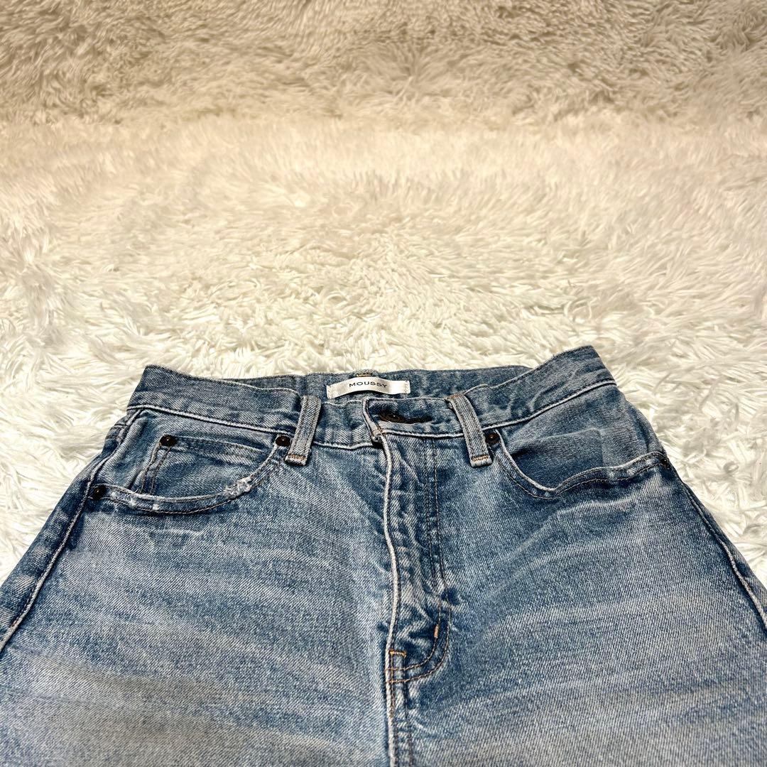 MOUSSY マウジー MVS FLARE フレア ストレッチブーツカットデニム