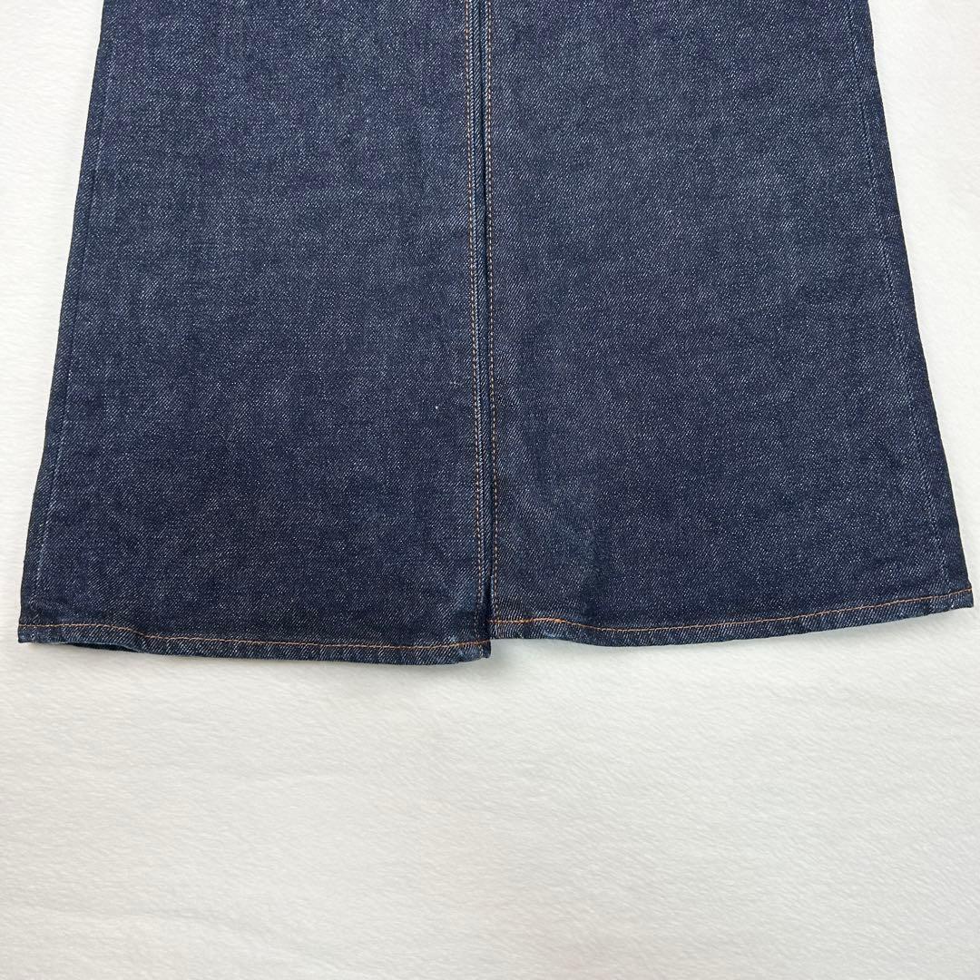 b1607✨美品✨【MOUSSY】MVS FLARE 23　フレアデニム　濃紺