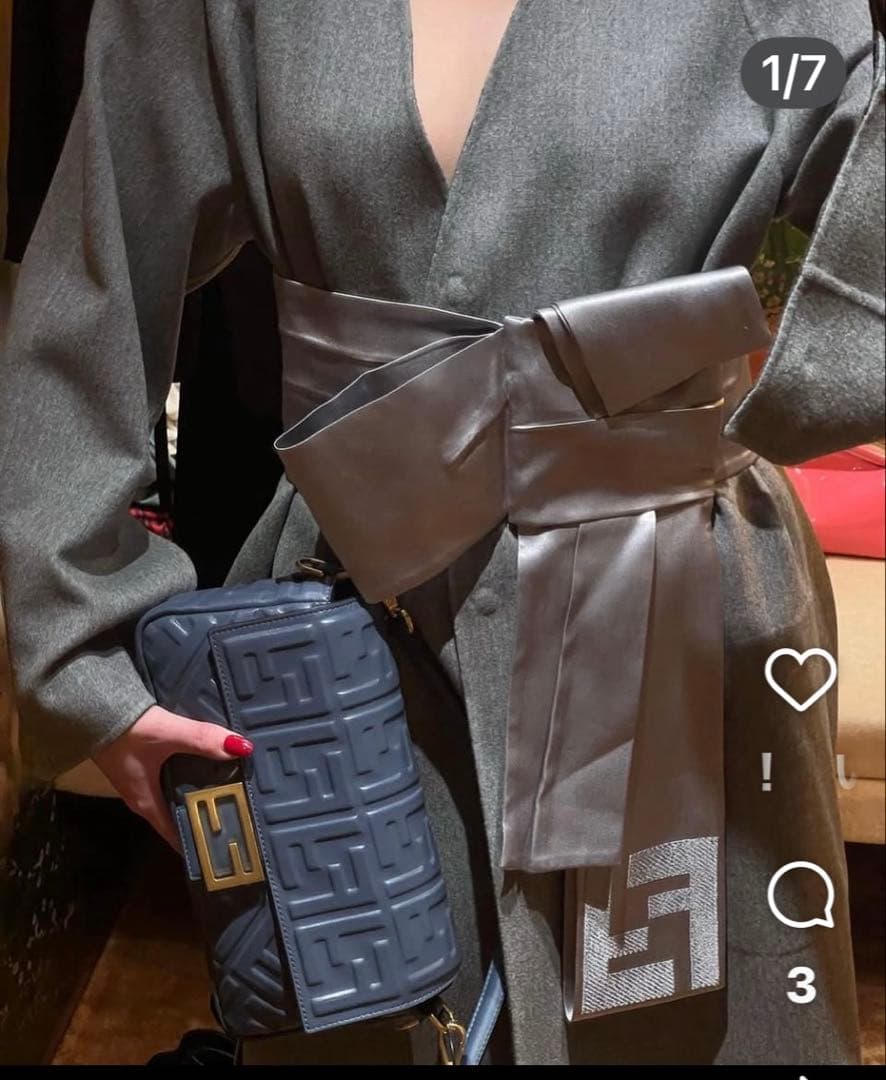 ニモ　最終値下げ！ FENDI カシミア　リバーシブルコート