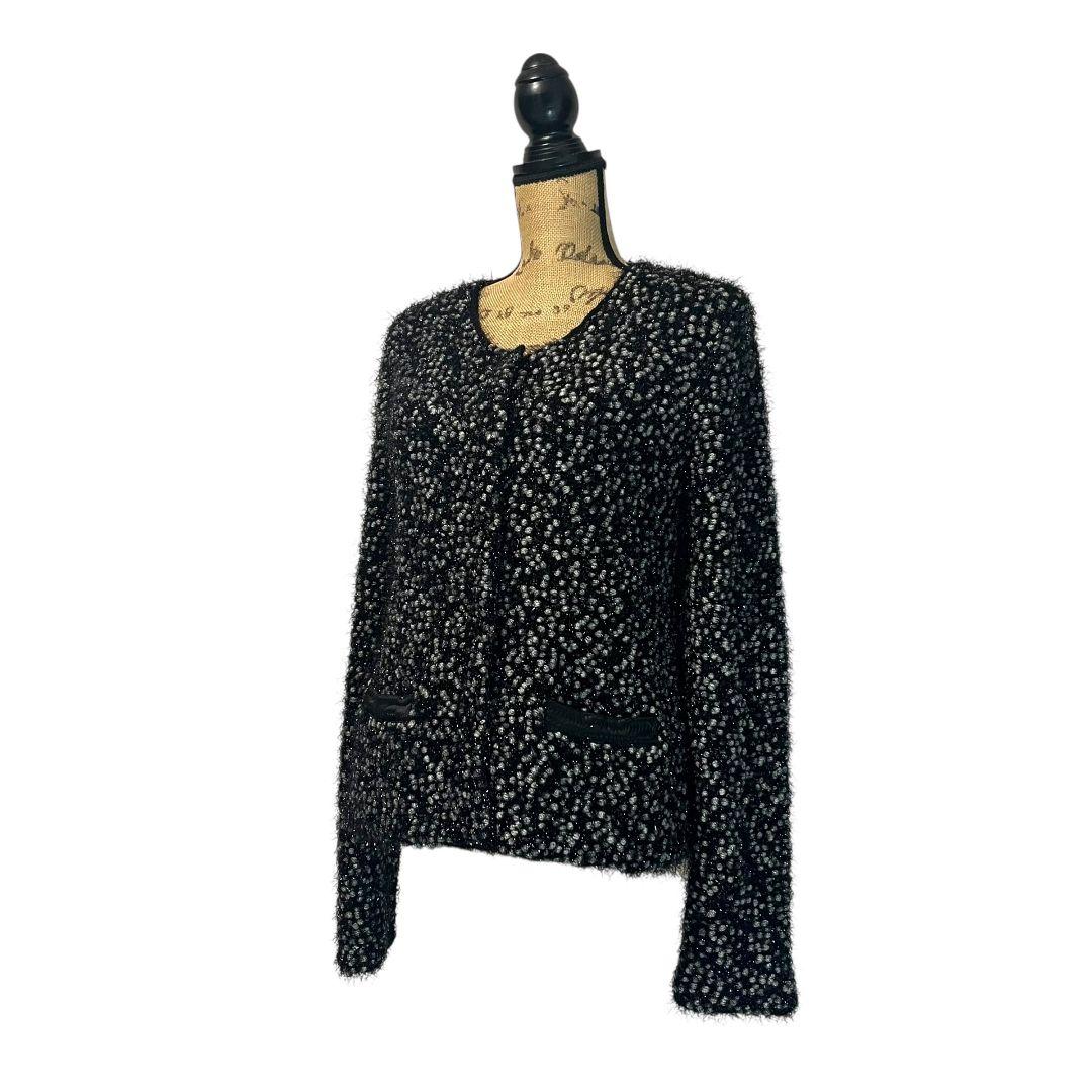 【美品】【46】EMPORIO ARMANI ニットカーディガン レディース
