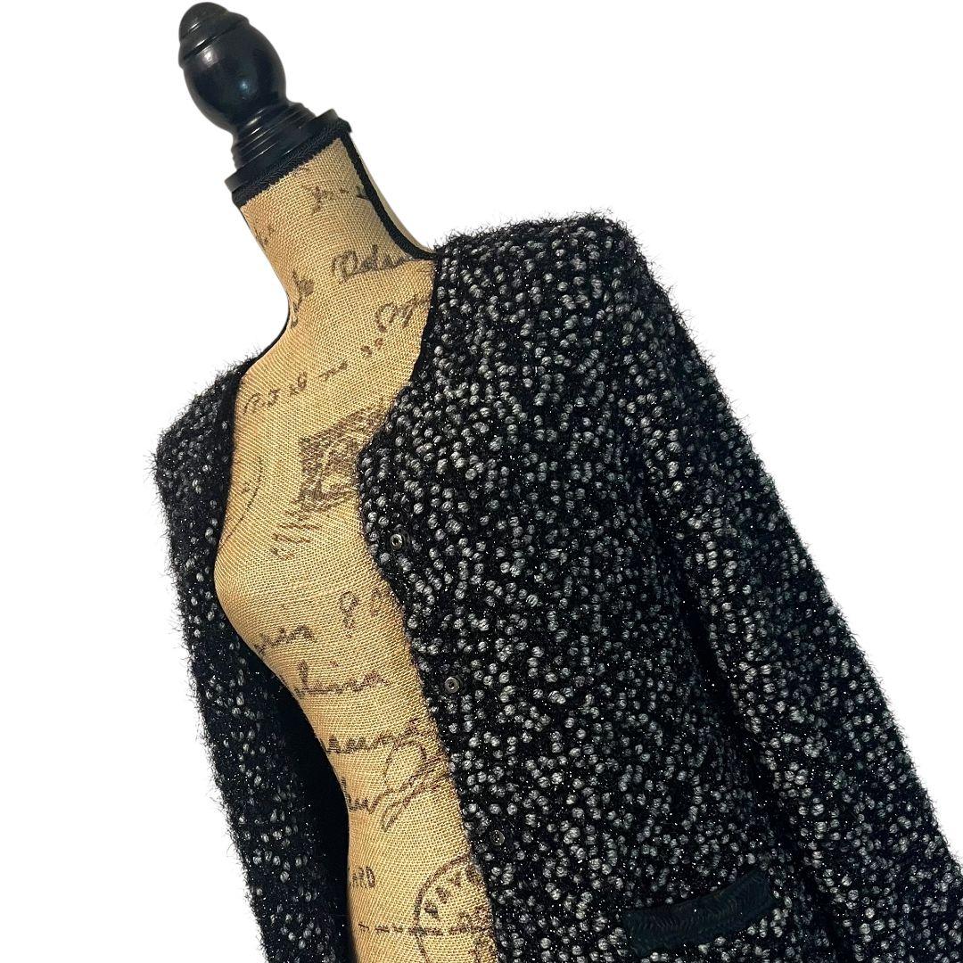 【美品】【46】EMPORIO ARMANI ニットカーディガン レディース
