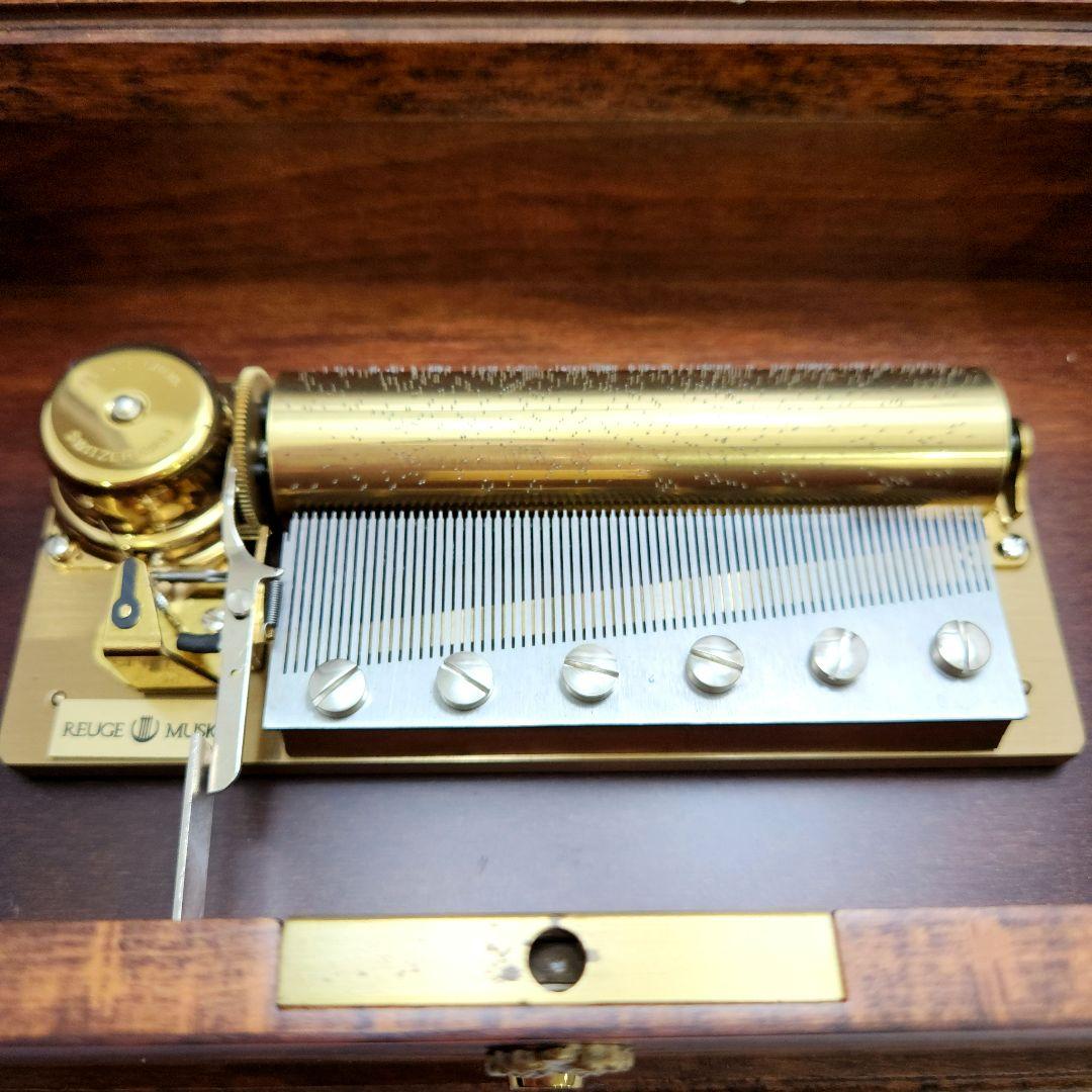 専用Y3424 リュージュ オルゴール 杢象嵌 ショパン 72弁 3曲　ten