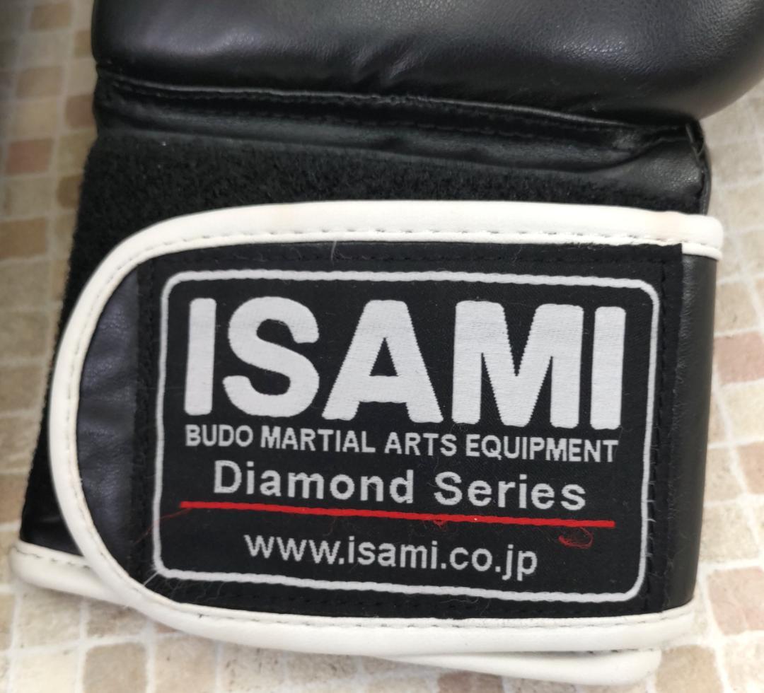 ISAMIスパーリンググローブ　　BUDO MARTIAL 　12oz　ブラック