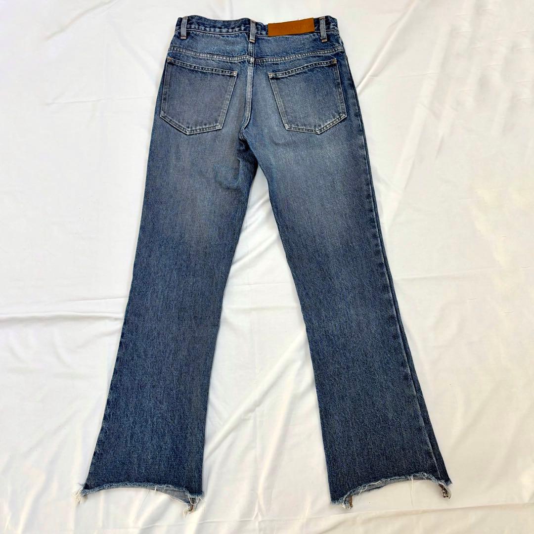 INSCRIREアンスクリア FLARE DENIM 002 ライトブルー 38