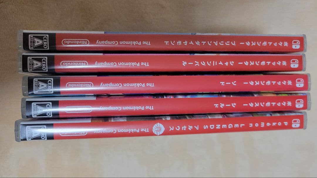 ポケモンシリーズゲーム5本セット